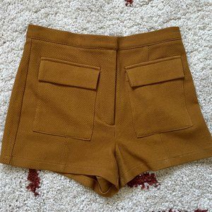 Dark yellow/mustard shorts - Forever 21 - size S